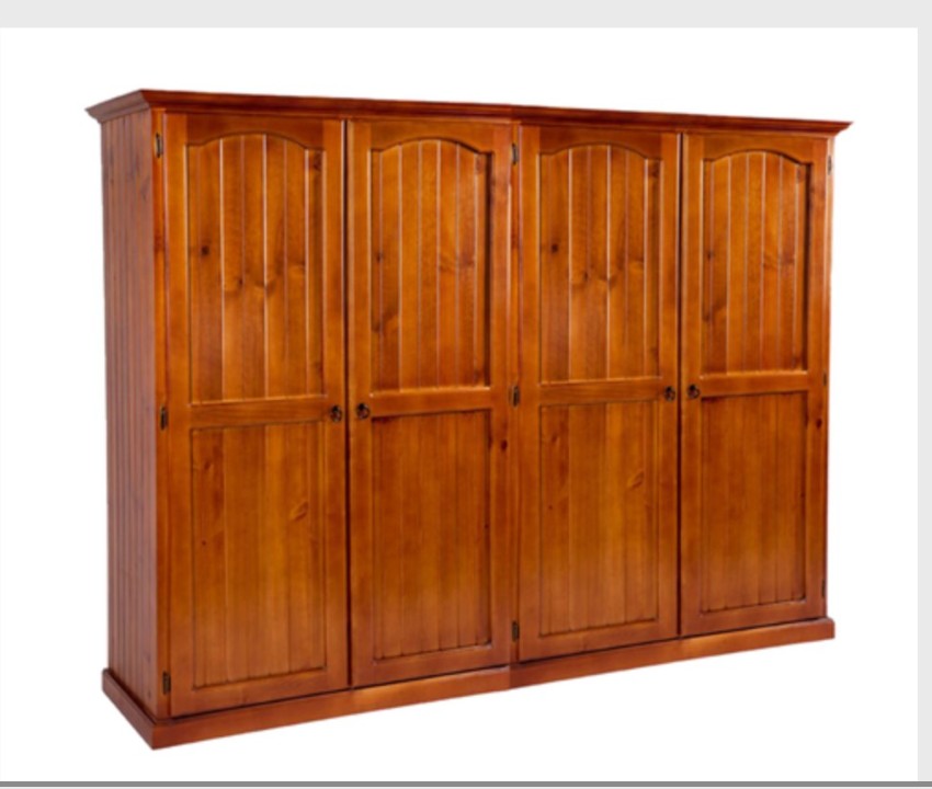 Pantry 2400 wide, Colonial, Stained